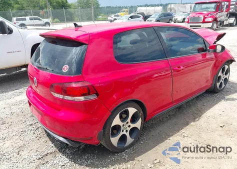 2012 Volkswagen Gti 2-Door from USA, damaged, VIN WVWFD7AJ6CW143311